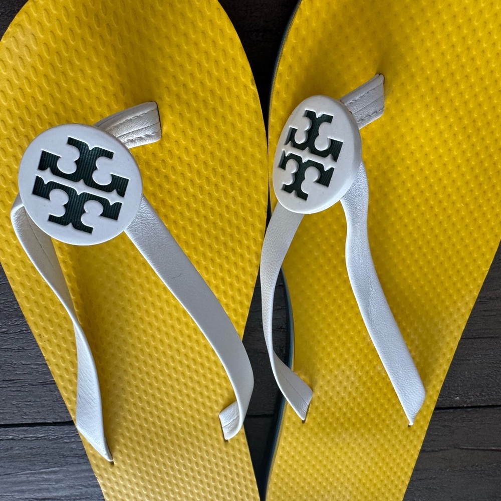 NWOT Tory Burch Minnie Flip Flop Size 10 - Picture 6 of 8
